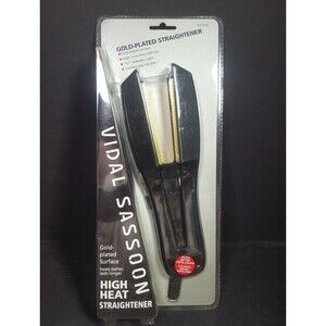 Vidal Sassoon Gold plated Straightener Straightening Iron VS129C